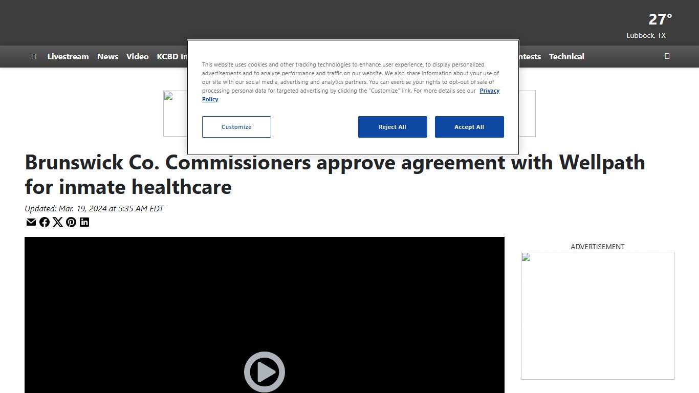 Brunswick Co. Commissioners approve agreement with Wellpath for inmate healthcare